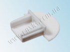 Заглушка для профиля LED Profile-1 Wire Cap (с отверстием)
